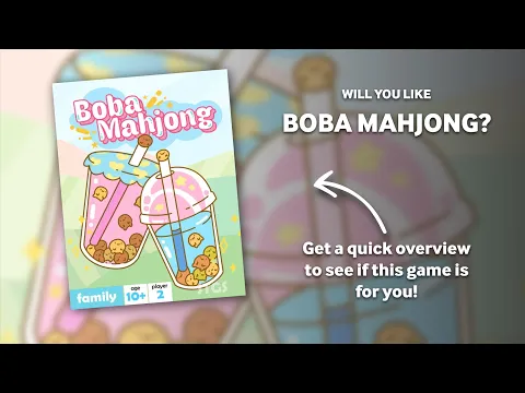 Will You Like Boba Mahjong from Sunrise Tomato?