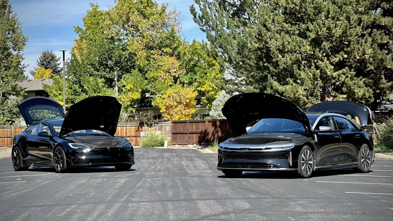 Cargo & Interior Space - Lucid Air vs Tesla Model S