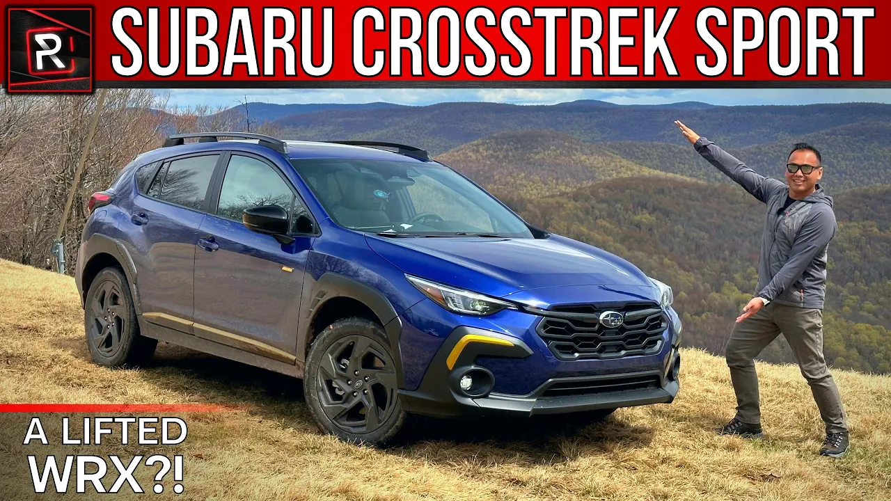 The 2024 Subaru Crosstrek Sport Is A Turbo Shy Of Being A Lifted WRX Hatch