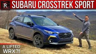The 2024 Subaru Crosstrek Sport Is A Turbo Shy Of Being A Lifted WRX Hatch