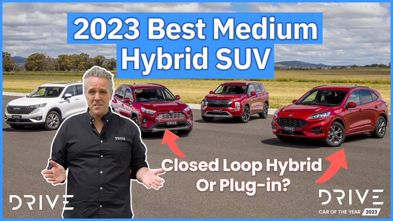 2023 Best Medium Hybrid SUV | Outlander PHEV, Toyota RAV4, Haval H6, Ford Escape | Drive.com.au
