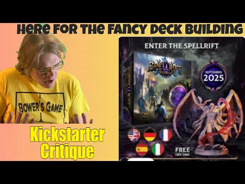 Spellrift Legends - Deck Building with minis - Kickstarter Critique Review