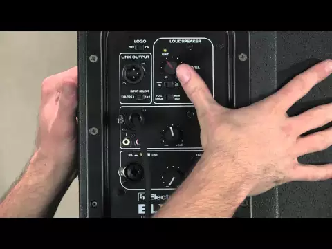 Product video thumbnail for Electro-Voice ELX112P Speakers (2) with Shure BLX24-PG58