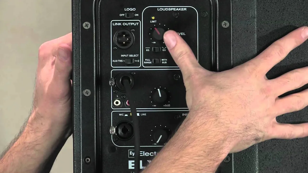 Product video thumbnail for Electro-Voice ELX112P Speakers (2) with Shure BLX24-PG58