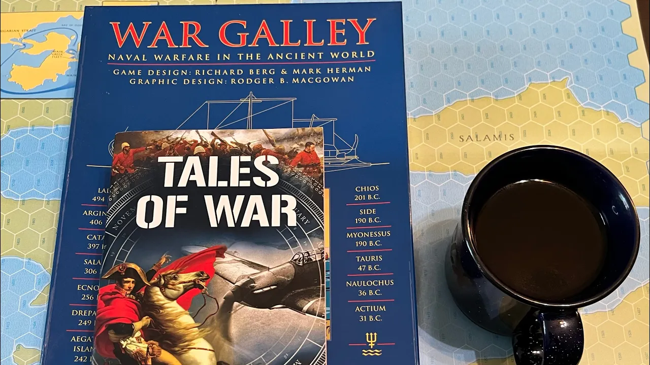 Coffee with Kilroy + Tales of War - Battle of Salamis (GMT)