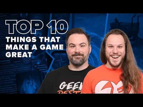 Top 10 Things That Make a Game GREAT - BGG Top 10 w/ The Brothers Murph