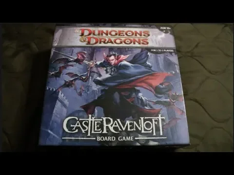 Dungeons & Dragons Castle Ravenloft Board Game First Look