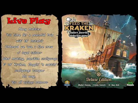 Super fun & confusing game with 6 players - Feed the Kraken - Quick Journey