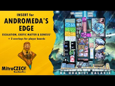 Andromeda's Edge insert MitroCZECH - Escalation, Exotic Matter, Genesis and 2 overlays