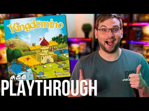 Is Dynasty Mode the best way to Play? - Kingdomino Board Game Playthrough