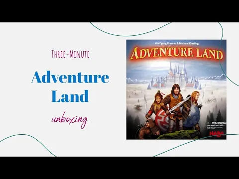 Adventure Land - 3-Minute Unboxing