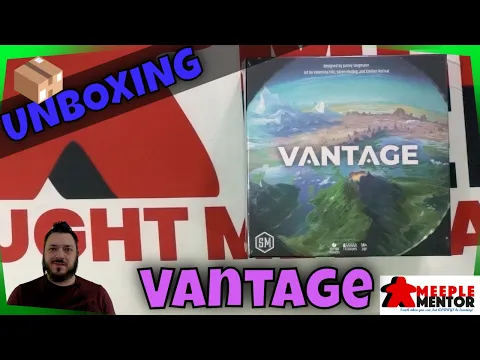 Meeple Mentor Unboxes Vantage