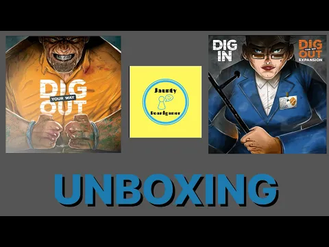 Dig Your Way Out and Dig In Expansion - UNBOXING