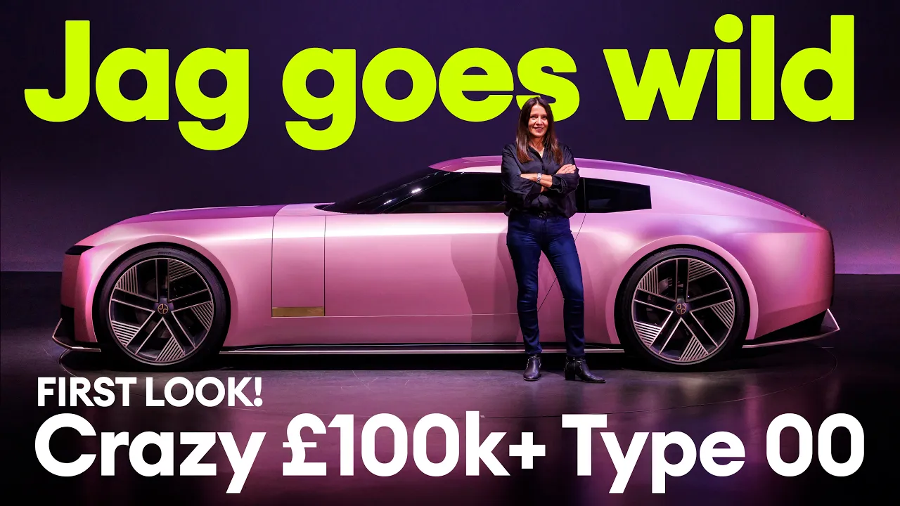 FIRST LOOK: Jaguar Type 00 concept - bold or barmy? | Electrifying