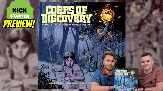 Corps Of Discovery - #Kickstarter Preview | Game Based On Manifest Destiny By Off The Page Games