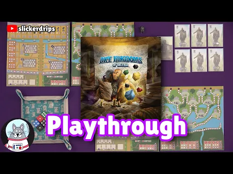 Dice Kingdoms of Valeria - Solo Playthrough