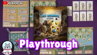 Dice Kingdoms of Valeria - Solo Playthrough