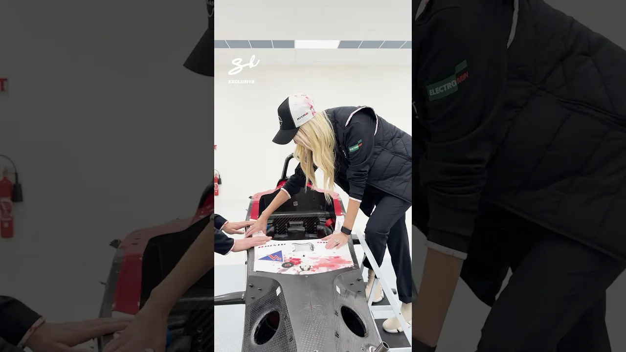 After a couple of days intense training I’m ready for Miami 👀🏆 @nismo x @fiaformulae