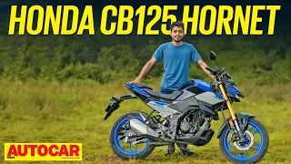Honda CB125 Hornet review - Everyday practicality with a dash of sportiness @autocarindia1