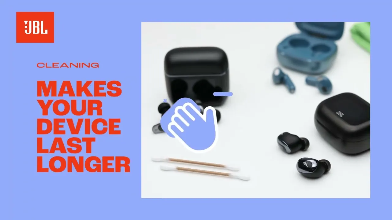 Step-by-step: how to clean JBL earbuds safely