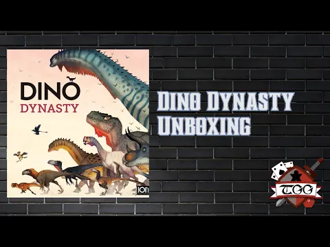Dino Dynasty Board Game Unboxing | Components & First Look