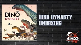 Dino Dynasty Board Game Unboxing | Components & First Look