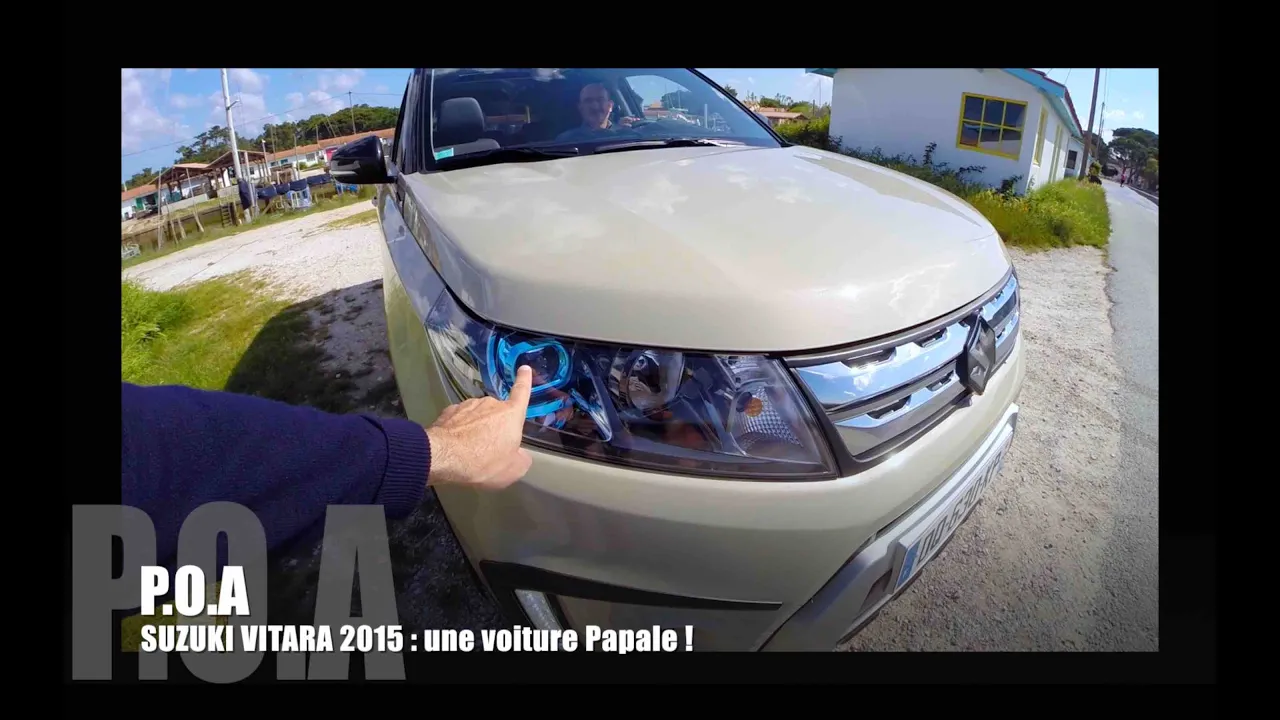 Suzuki Vitara 2015 : la nouvelle Papamobile ? - Essai