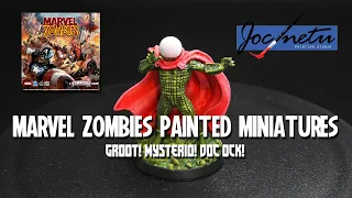 Marvel Zombies Painted Miniatures Part 8 | Groot, Mysterio, Doc Ock & More!