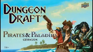 Dad vs Daughter - Dungeon Draft: Pirates and Paladins - Unboxing