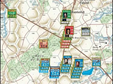 OSG Napoleon's Last Gamble - Quatre Bras 3PM Coalition Phase