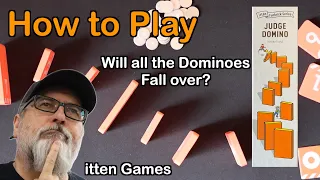 Judge Domino | How to Play | itten Games | Funbrick Series of Board Games | Yosuke Tsukil