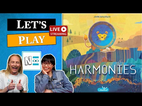How to Play HARMONIES - Live Board Game Playthrough & Review e145