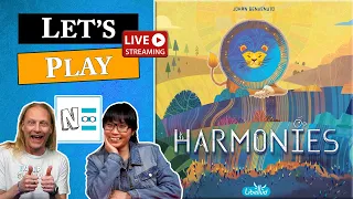 How to Play HARMONIES - Live Board Game Playthrough & Review e145