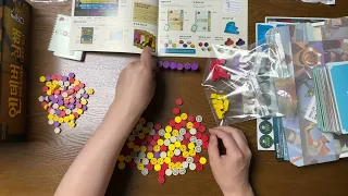 Endeavor: Deep Sea Korean Edition – Unboxing, Sorting, and Sleeving