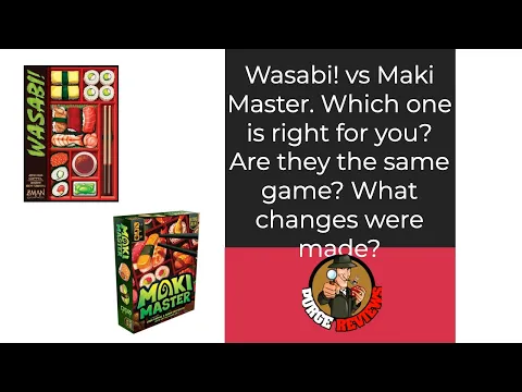 Wasabi vs Maki Master by Purge Reviews