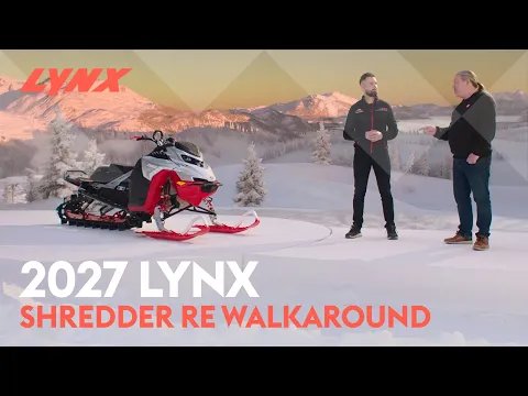 2027 Lynx Shredder Re 3700 850 E-tec Turbo R Powdermax Ultra-light 3.0" Shot W/ 10.25" Touchscreen Thumbnail alt