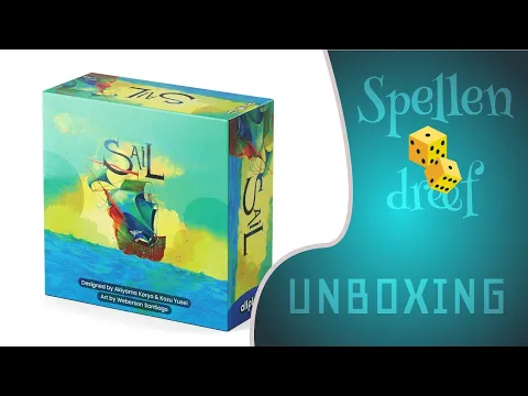 Sail UNBOXING (NL) Kickstarter Edition with Expansions and Deluxe Components