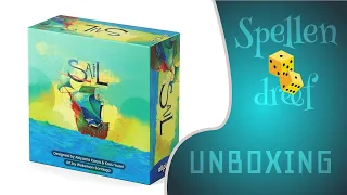 Sail UNBOXING (NL) Kickstarter Edition with Expansions and Deluxe Components