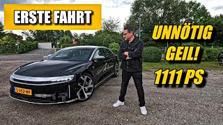 Elektroauto Lucid Air mit 1111 PS im Check! Was bekommt man für 218.000€? #lucidair #electriccar