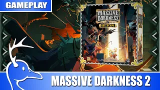 Massive Darkness 2: Hellscape - Gameplay with Designers Alex Olteanu and Marco Portugal (Quackalope)