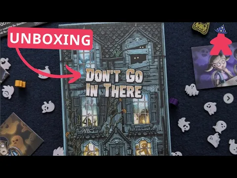 "Don't Go In There" Board Game Unboxing