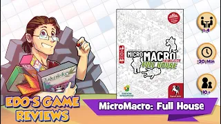 Edo's MicroMacro: Crime City – Full House Review