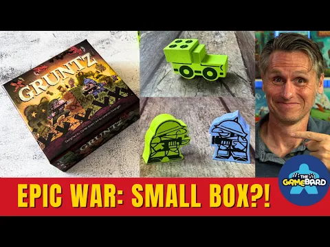 Gruntz: Epic WWI Strategy Board Game in a Tiny Box (Kickstarter Preview)