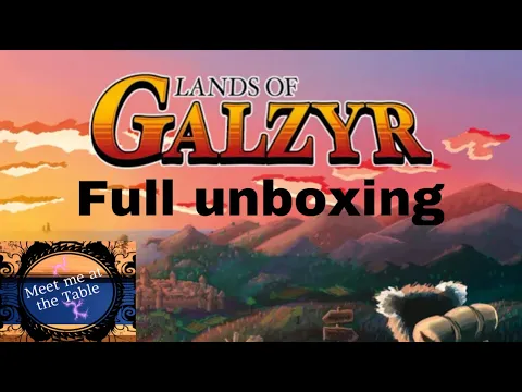 Lands of Galzyr Full Unboixng