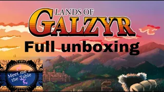 Lands of Galzyr Full Unboixng