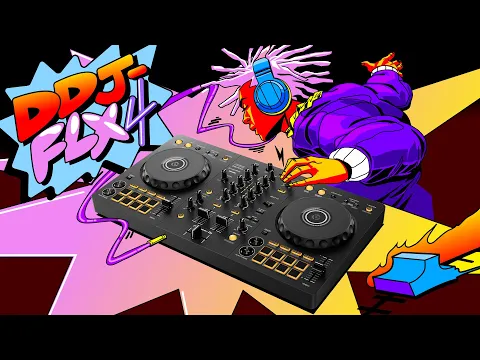 Product video thumbnail for Pioneer DJ DDJ-FLX4 2-Channel DJ Controller for Rekordbox and Serato DJ Lite