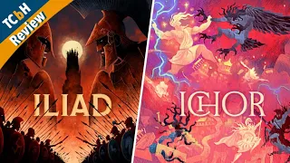 TCbH Reviews Iliad & Ichor - 2 new two-player duelers by Reiner Knizia