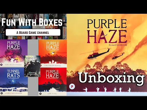 Purple Haze Board Game | Gamefound All | Phalanx Games | Core Game and all expansions plus miniature
