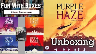 Purple Haze Board Game | Gamefound All | Phalanx Games | Core Game and all expansions plus miniature