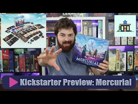Boardgame Kickstarter Preview: Mercurial by David Goh and Hyperlixir
